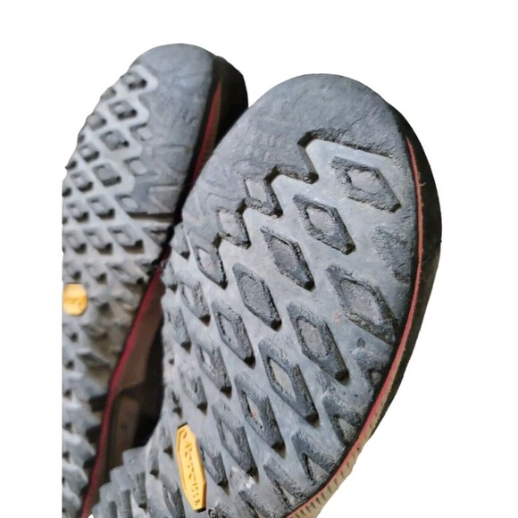 La Sportiva TX2 EVO Women 7 US Grey Leather Low Hiking Shoes Vibram Soles FLAWS - Picture 8 of 14